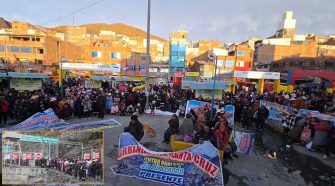 Paralización minera en La Rinconada