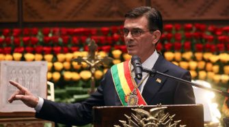 Presidente boliviano Rodrigo Paz