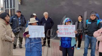 Vecinos de la urbanización San Santiago