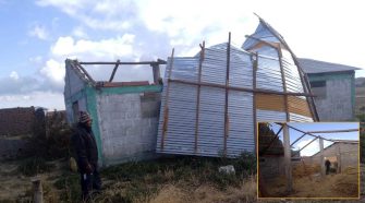 Ventarrón destecha cobertizo