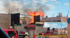 incendio en almacén de la Dirandro