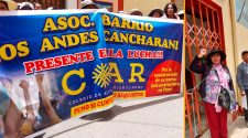 protestan exigiendo que el COAR se quede en Puno