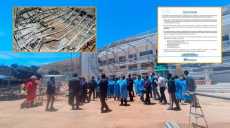 Colapso en Coliseo de Salcedo deja siete heridos