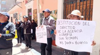 Dirigentes de Juliaca exigen destitución