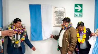 Dirigentes del mercado Unión y Dignidad