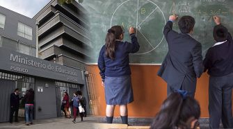Estudiantes en las instituciones educativas