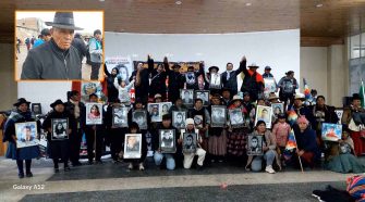 Familiares de víctimas del 18 de enero