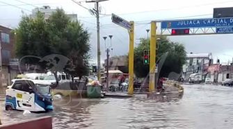 Inundación de varias calles y viviendas en Juliaca