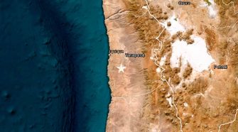 Sismo sacude Tacna