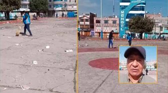 Vecinos del barrio Zarumilla