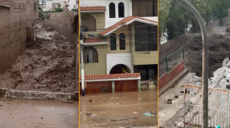 Nueva lluvia reactiva quebradas y vuelve a inundar zonas críticas de Arequipa
