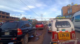 Congestión vehicular en By Pass