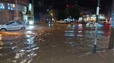 Inundaciones en calles de Juliaca