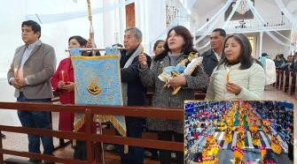 Misa de albas de la Virgen de la Candelaria