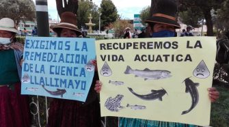 Cuenca Llallimayo anuncia paro tras elecciones por contaminación del río