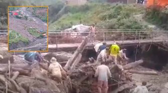 Deslizamiento en Carabaya