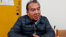 Director del hospital Carlos Monje Medrano de la ciudad de Juliaca, Zenón Iqueapaza