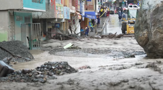 Cajamarca lidera lista de distritos con riesgo muy alto por lluvias.