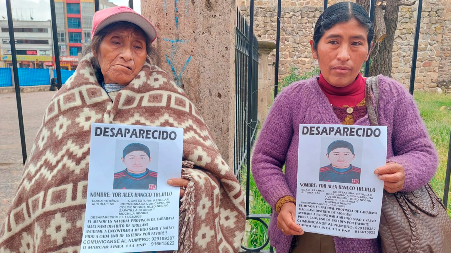 Madre de familia busca desesperadamente a su hijo desaparecido en el ...