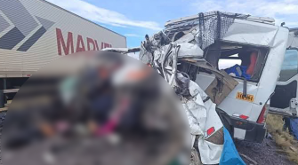 Choque frontal deja 11 muertos en la vía Arequipa–Puno