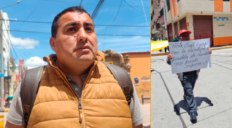 exalcalde provincial de Sandia, Alan Málaga