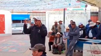 Comerciantes de Yunguyo