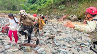 Ejército rescata a siete miembros