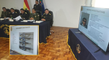 Recuperan armas robadas en base naval de La Paz