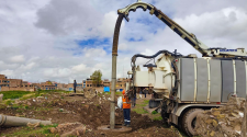 Colapso de desagüe genera alarma en Juliaca