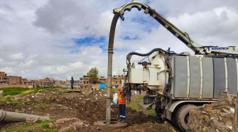 Colapso de desagüe genera alarma en Juliaca