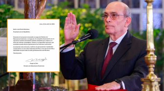 Canciller Hugo de Zela renuncia en medio de crisis en el Gobierno