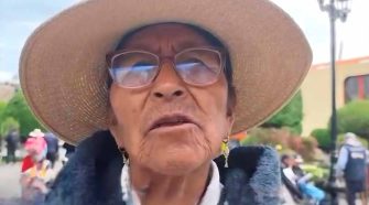 exregidora del centro poblado de Salcedo