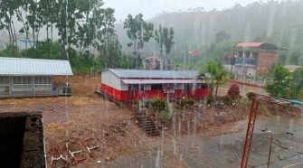 lluvias intensas y vientos fuertes
