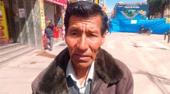 presidente de la Central de Barrios de Juliaca