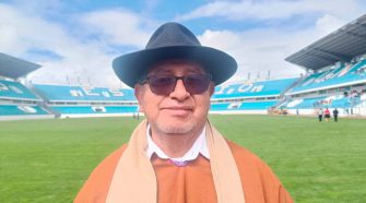 promotor cultural César Suaña