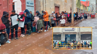 Caos en Juliaca por colas para recoger DNI