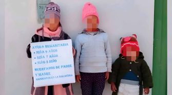 tres niños quedan huérfanos