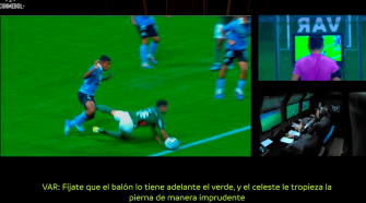 Conmebol revela audios del VAR tras polémico penal en derrota de Cristal
