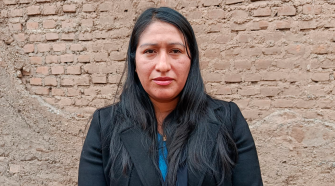 subgerente de Programas Sociales de la Municipalidad Provincial de San Román, Raquel Ancori Quispe