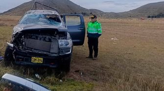 Despiste de camioneta