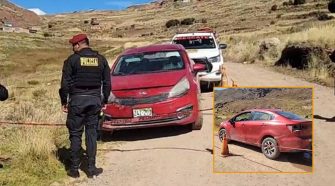 Hallan vehículo desmantelado