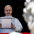 Papa León XIV en el Regina Caeli