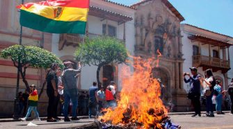 Crisis en Bolivia