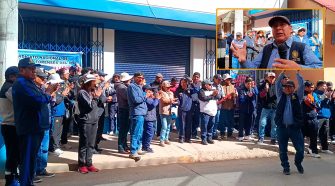 Trabajadores de la Fiscalía en Puno