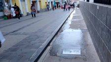 desborde de buzón de desagüe