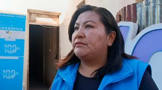 jefa de la Oficina Municipal de Atención a la Persona con Discapacidad (OMAPED), Margot Ruiz Apaza