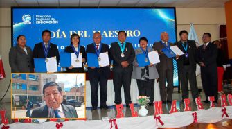 DRE Puno reconoce a docentes