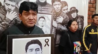 Familiares de víctimas