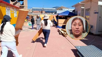 consejera regional de la provincia de San Román, María Elena Mamani Apaza