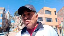 presidente de la Urbanización Néstor Cáceres, I Sector, Cristian Paco Cutipa